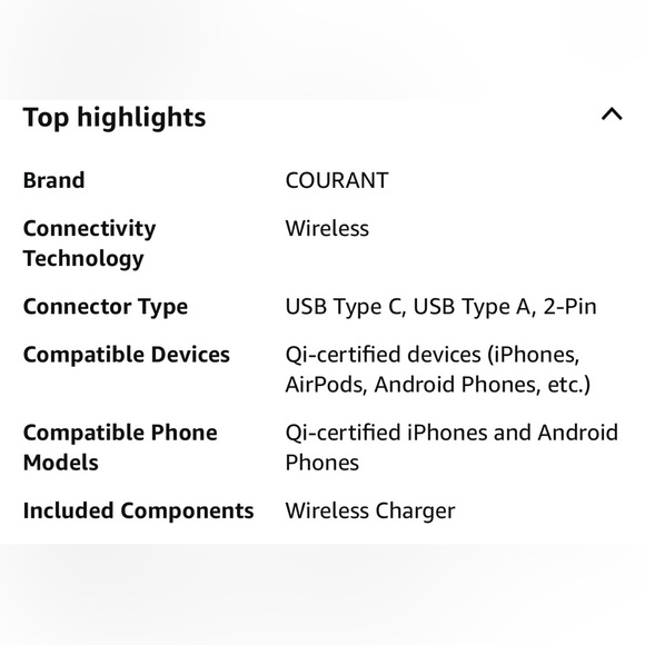 Courant Catch 3 Belgium Linen Wireless Charging Station - Picture 7 of 11